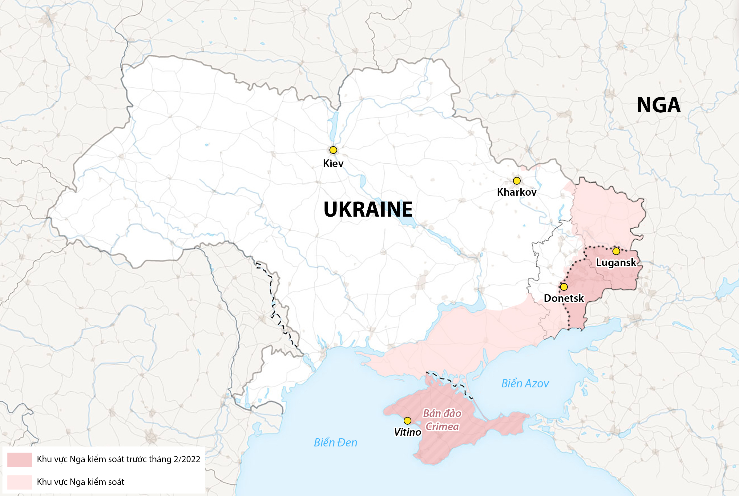 Ukraine tập kích trạm liên lạc không gian tại Crimea