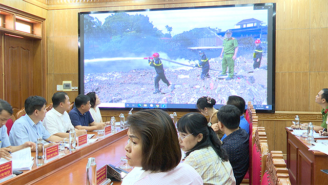 Xem xét kiểm điểm trách nhiệm vụ cháy ở Kiến An, Hải Phòng
