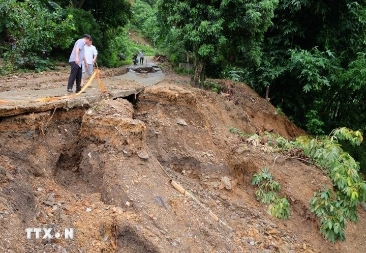 Cao Bằng thiệt hại gần 13 tỷ đồng do sạt lở, ngập úng