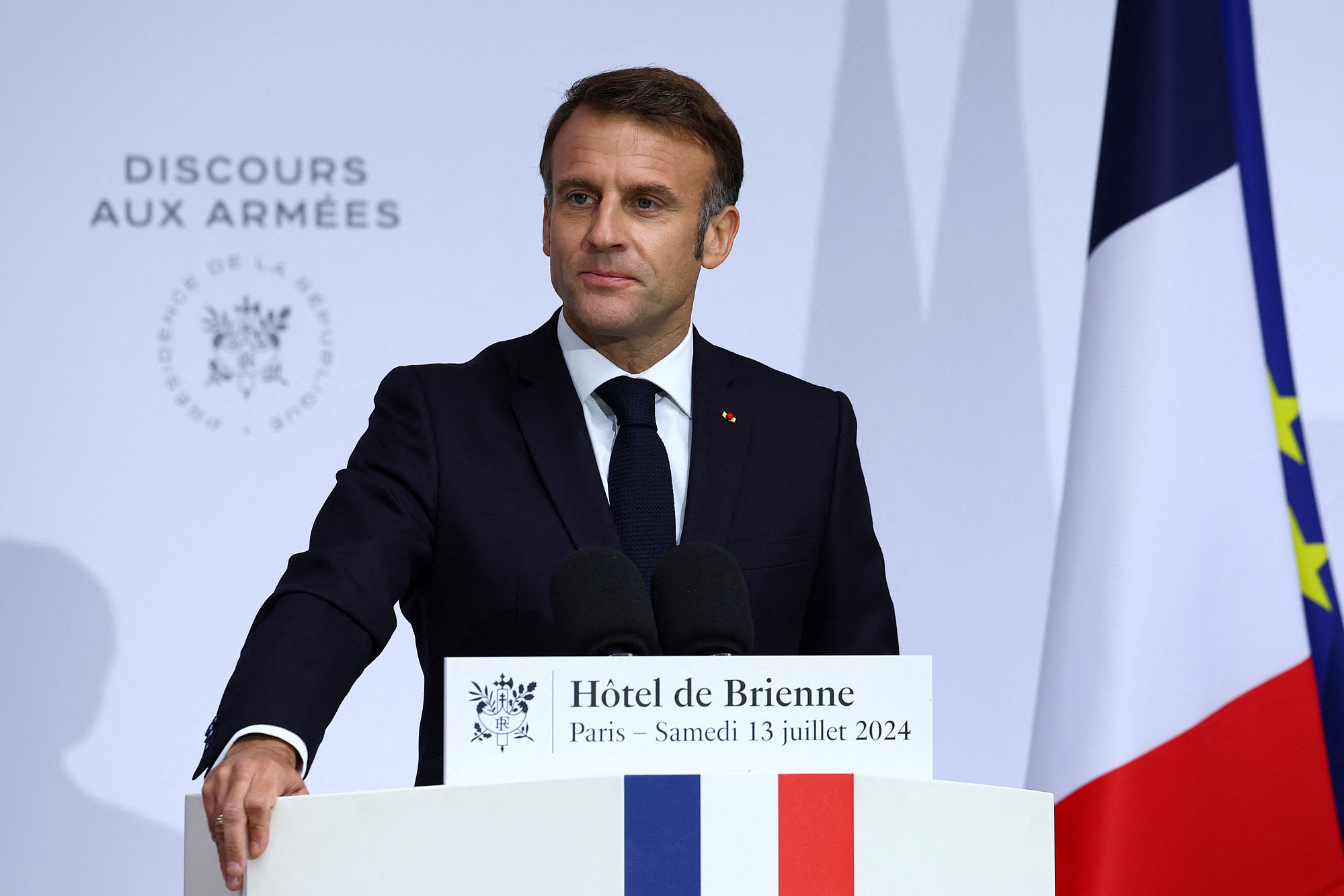 Ông Macron: Pháp không muốn tình trạng chiến tranh với Nga