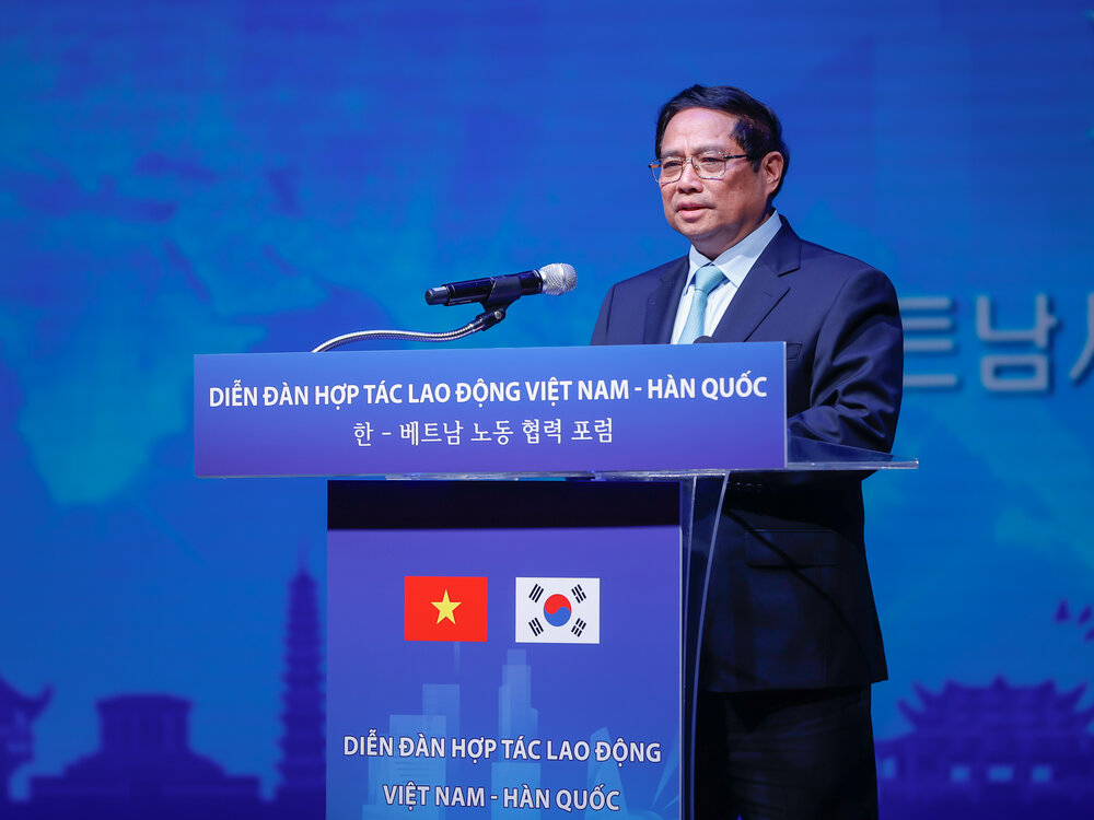 Thủ tướng nhắn nhủ lao động Việt Nam yêu Hàn Quốc, coi như quê hương thứ hai
