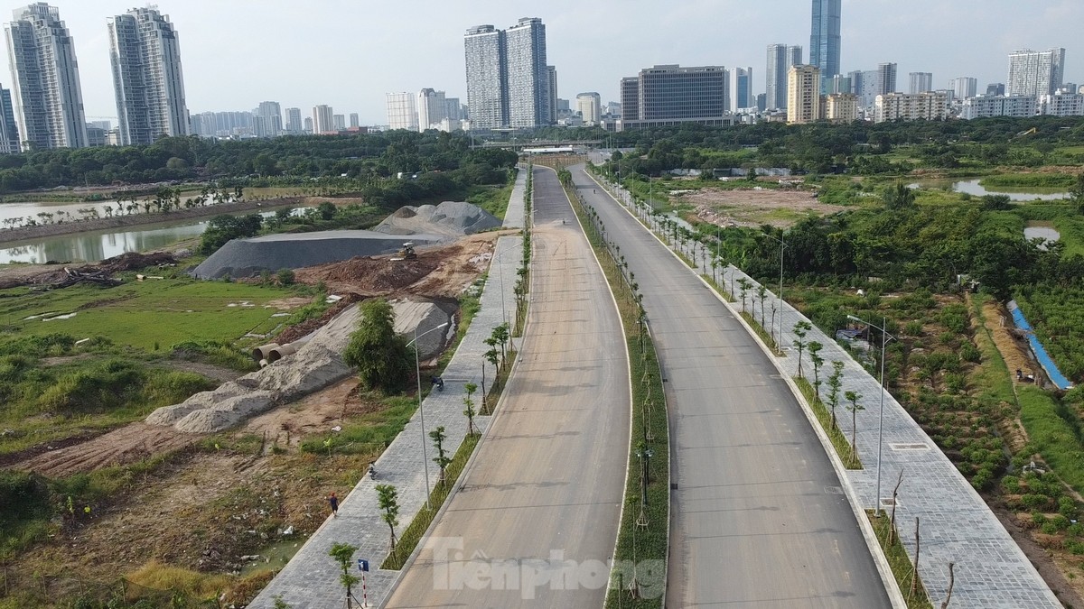 Tuyến đường dài hơn 2,6km phía Tây Hà Nội dự kiến khánh thành dịp kỷ niệm 70 năm giải phóng Thủ đô