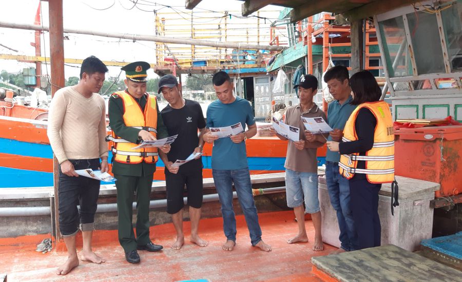 Xóa tàu cá “3 không” ở Quảng Bình