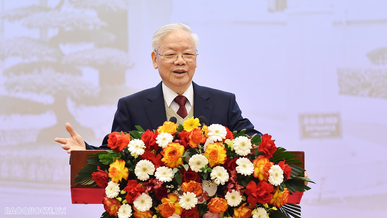 Tổng Bí thư Nguyễn Phú Trọng với mặt trận ngoại giao, đối ngoại